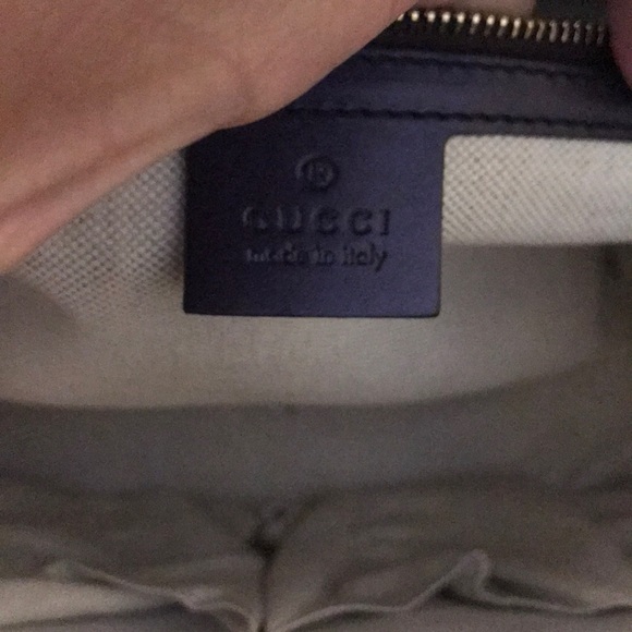 Gucci handbag Guccissima large Emily. Rare color. - Picture 3 of 8